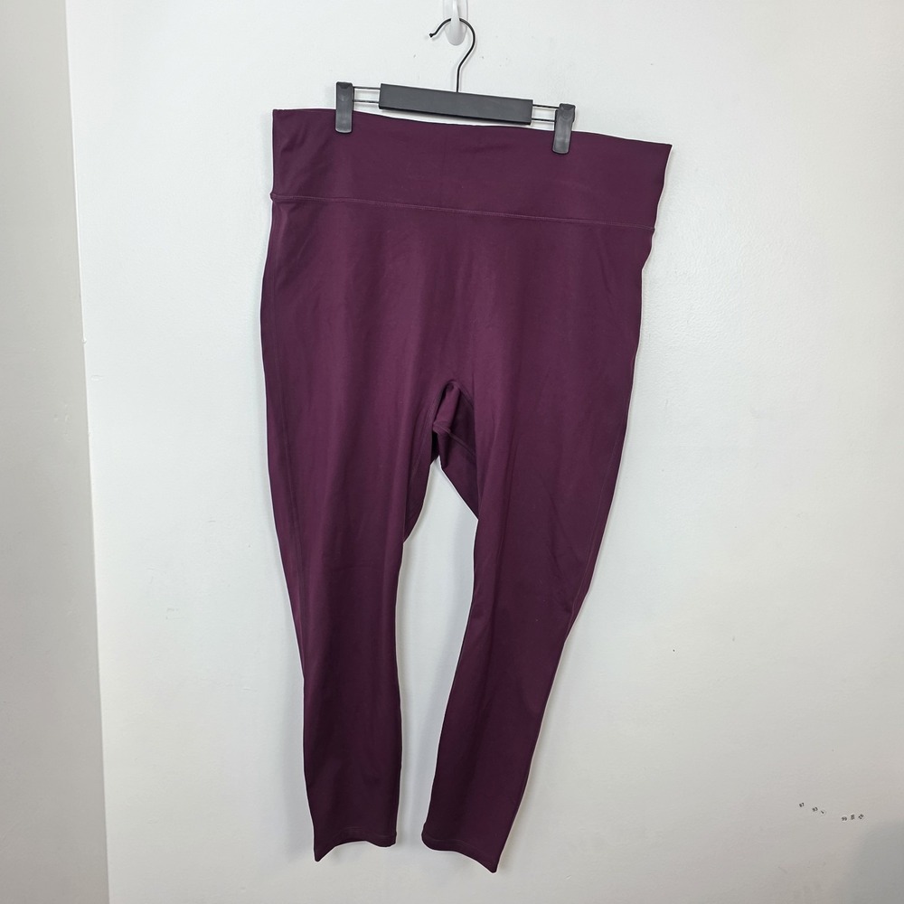 NWT Fabletics Purple Motion365 Anywhere High-Waisted Leggings Size 4X Short